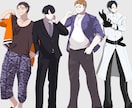 TRPGやゲームの立ち絵制作致します あなただけの立ち絵でTRPGに彩りを！ イメージ4
