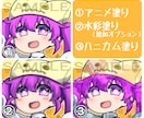 ちびキャラ描きます 【おまけ付】★SDキャラ全身立ち絵★ イメージ3