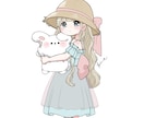 麦わら量産イラストお描きします サンプルから選ぶと割安で！オプションでさらに理想に近く！ イメージ7