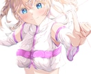 目を引くような可愛い女の子イラストを描きます あなたが想像するかわいい女の子をアイコンや壁紙にしませんか？ イメージ1