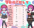 立ち絵一枚から可愛い動きのVTuberを作ります ポップで魅力的な動きを作ります。 イメージ2