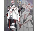 TRPG、ゲームにお使い頂ける全身立ち絵描きます 美麗な男性キャラクターが得意です！ イメージ3