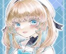 透明感あふれる可愛いアイコンお描きします 可愛いアイコン制作いたします♪ イメージ1