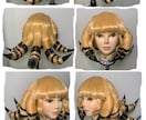 コスプレオーダーメイドウィッグ製作致します 完コス思考のハイクオリティ！特殊な二次元の髪型もお任せあれ。 イメージ7
