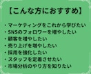 初心者向けに優しくマーケティングのやり方教えます 集客数アップ、売上アップ、ブランディング、これだけでOK！ イメージ3