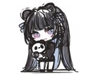 sd描きます かわいくゆるくsdキャラクターを作成します♪ペアアイコン◎ イメージ4
