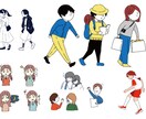 挿し絵や表紙に「ちょうどいい。」イラスト描きます 【商用可】用途に合わせた「ちょうどいい」イラストをご提案 イメージ1