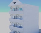 アニメ・漫画背景や建築の3DCGパース制作します 【Blender使用】手書き間取り・画像から3D空間を再現！ イメージ5