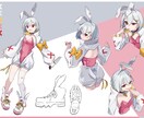 ご要望に合わせた様々なイラストを描きます 構図や絵柄の指定にも対応します イメージ4