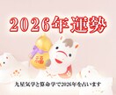 リピート限定　2026年の運勢を占います 九星気学と算命学を使って2026年の運勢を鑑定 イメージ1
