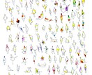 手描きでオリジナルの添景・素材制作します 手描きの添景素材を図面や資料に添え見栄えを格段に上げます！ イメージ7