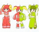 かわいい！デフォルメキャラ描きます アイコン、グッズ、サムネ用途いろいろ！表情差分も！ イメージ4