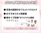 写真図説付き☆メイクカルテ作成します メイクが苦手でも大丈夫！業界のプロが作るメイクカルテ イメージ5