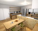 住宅パース外観、内観、外構＋リアル化を作成します 図面を写真風へ完成イメージにリアル化【翌日納品対応できます】 イメージ3