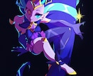 カートン風のキャラクターイラスト、デザインをします もっと好きなキャラクターの色々な姿が見たい！！ イメージ4