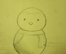 あなたのリクエストに応じて、かわいい絵を描きます ユニークな、かわいい絵を描きます！ポストカードでお届け！ イメージ10