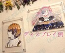 独特でオシャレなマステアート作成します お洒落で独特なテクスチャー感のあるアナログイラストです イメージ5