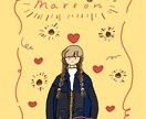 シンプルでかわいい女の子のイラスト描きます お気に入りのお洋服を着た女の子描きます。 イメージ8