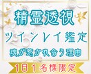 精霊透視✧魂の片割れと再会する運命をみます 離れても惹かれ合う魂。その出会いは、偶然ではありません。 イメージ1