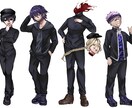 可愛い女の子かっこいい男の子描きます 厚塗りやギャルゲ塗りどちらでも描けます！ イメージ5