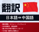 日本語⇔中国語 (日常文書・メール等)翻訳します 丁寧な翻訳であなたの想いを届けます イメージ1