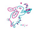 センス良く、かわいい２色のイラストデザインします 宇宙でサイケでボタニカルでトリッピーな独特な世界観で描きます イメージ6