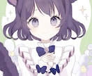 全力で可愛い女の子を描きます 商用無料！配信や記念日におすすめです イメージ5