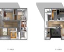 住宅間取りプラン作成します 迅速かつ丁寧なご説明を心がけて提供致します イメージ10