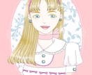 お嬢様風！似顔絵SNSアイコン作成します 憧れのお姫様や貴族令嬢になったイメージで似顔絵をお描きします イメージ1