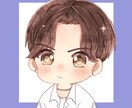 SNS用のオリジナルアイコン描きます かわいい・かっこいい、ちびキャライラスト イメージ3
