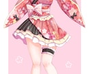 納期要相談！可愛いキャラクター立ち絵を作成します 商用利用料込み！IRIAM・配信用立ち絵を作成します イメージ5