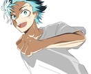 迫力のあるSNS向けイラストやアイコンを描きます 初めての出品のため3月末まで特別価格で依頼を受けます イメージ5