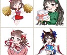 アニメチックなイラストを描きます ◆アイコン向けイラスト／メンバーシップスタンプ対応可！◆ イメージ9