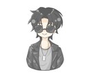 可愛くキュートなイラスト制作します おもにアイコンやグッズなどに使われます イメージ5
