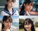 ３枚の元画像からでもSDのLoRAを作成します 生成したサンプル画像でご満足頂けない場合料金不要‼️ イメージ2