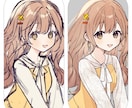 SNS向け❀アイコン描きます 等身絵、ミニキャラ◎初心者さんもお気軽に! イメージ5