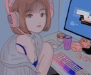 SNS等で使える似顔絵を描きます ほっこり系のSNSアイコン用イラストを描きます。 イメージ3