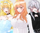 TRPGや配信で利用できる立ち絵を制作します 安価でご案内しております！ご依頼初心者の方でもぜひ！ イメージ2