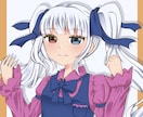 アイコン、ヘッダー、一枚絵、ちびキャラ描きます 貴方だけの可愛い女の子のキャラ描きます！ イメージ2