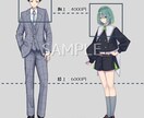 立ち絵制作いたします ゲームやTRPG等に使用する立ち絵を描かせていただきます イメージ2