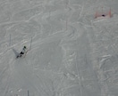 スキー、スノーボードを空から追撮りします アクションカムの追撮りは古い？　貴方専用プロモーション空撮 イメージ5