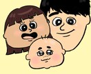 特徴を活かした愛嬌たっぷりの似顔絵描きます SNSアイコン、待ち受け、様々な用途にいかがでしょうか☆ イメージ3