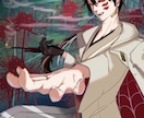 小説表紙、挿絵描きます オリジナルの小説やTRPGのイラストが必要な方へ イメージ1