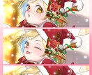 超キュートなクリスマス量産イラストを制作します クリスマスにピッタリの可愛い女の子のイラストができます！ イメージ4