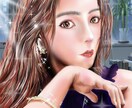 女性の似顔絵を美しく描きます 美女専門イラストレーターの描く似顔絵✨ イメージ2