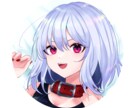 最短3日！かわいいアイコン描きます かわいい女の子のアイコンならお任せください！ イメージ2