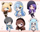 かわいいデフォルメミニキャラ（商用利用可）作ります 配信サムネイルやアイコン等に使えるSDキャラクターを作ります イメージ6