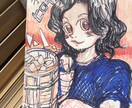 似顔絵描きます スケッチブックから描くアナログ風（ツールでの編集も可） イメージ4