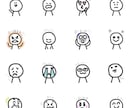 可愛いイラスト書きます ラインスタンプや、挿し絵をお書きします！ イメージ4