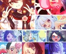 背景まで凝ったイラストを提供します アイコンや立ち絵、一枚絵など制作致します！ イメージ6